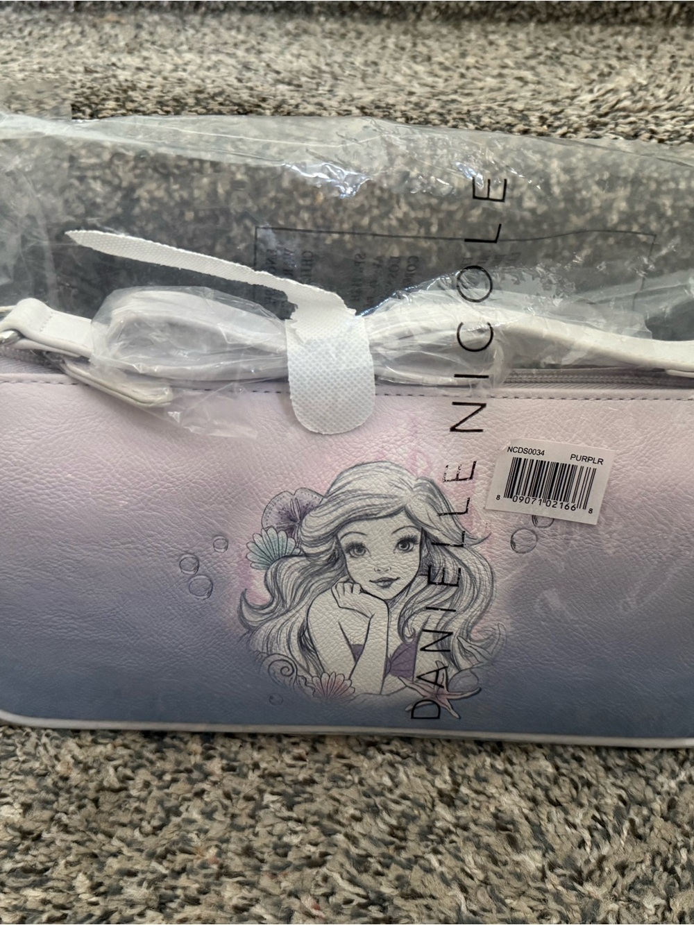 Danielle Nicole Pastel Purple Ariel Mini Crossbody Bag